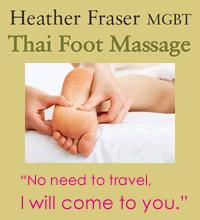 Heather Fraser MGBT - Mobile Thai Foot Massage.